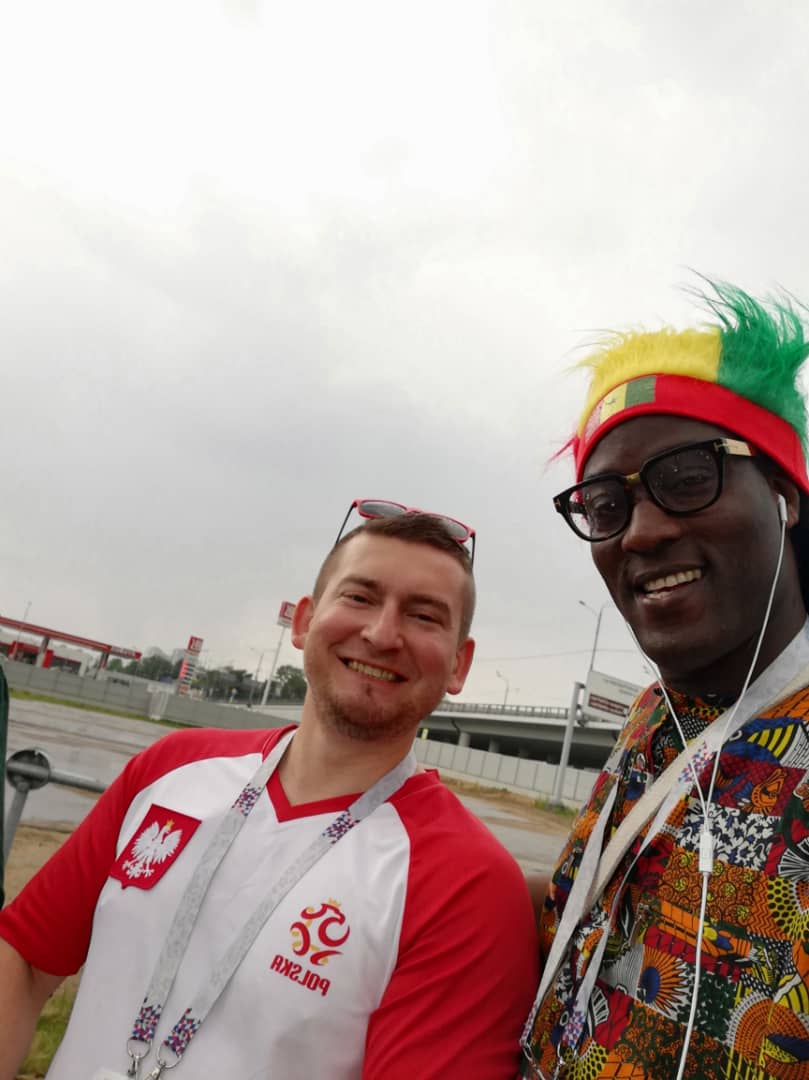 Mondial 2018 : Les premières images au Stade avec Les supporters sénégalais