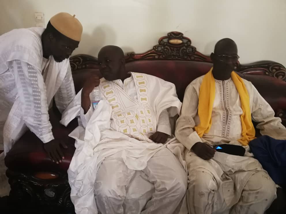 Condoléances du Pds à Sérigne Moustapha Maty Leye Khalife de Sérigne Bara suite au rappel à Dieu de son jeune frère sérigne Bara Maty Leye.
