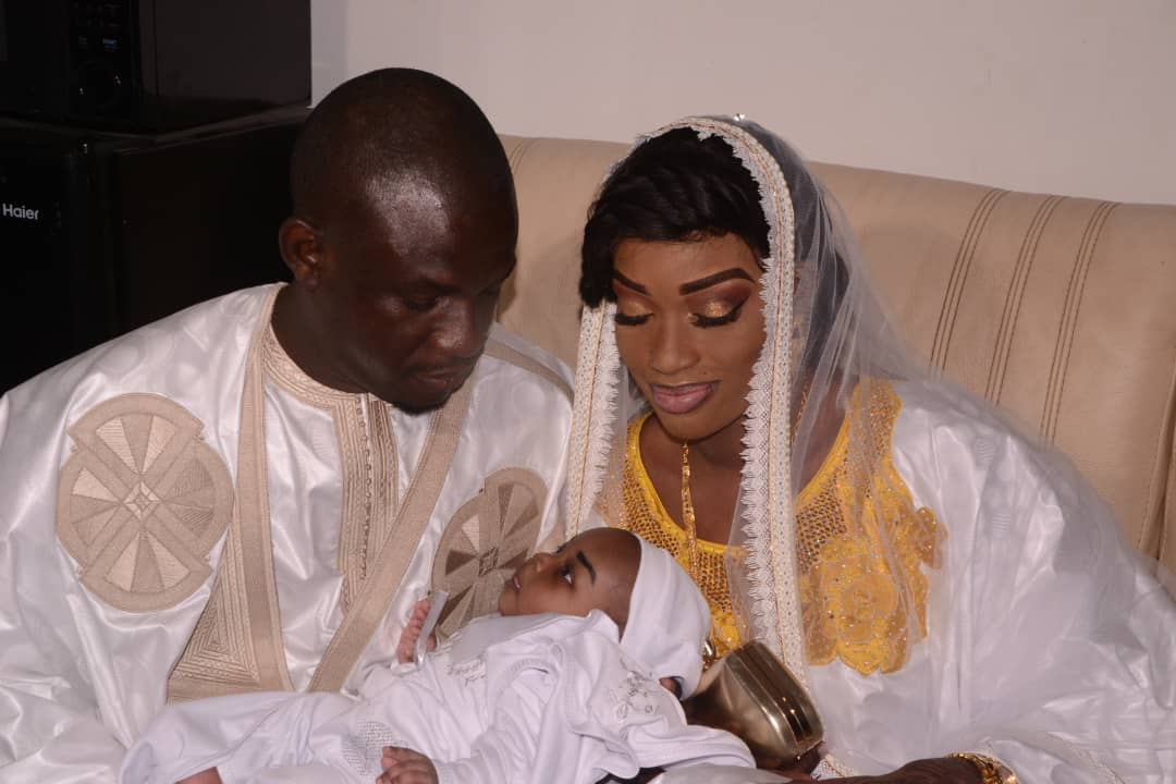 Les images du baptéme de la fille de Tapha Fall Bara Couture à Guédiawaye.