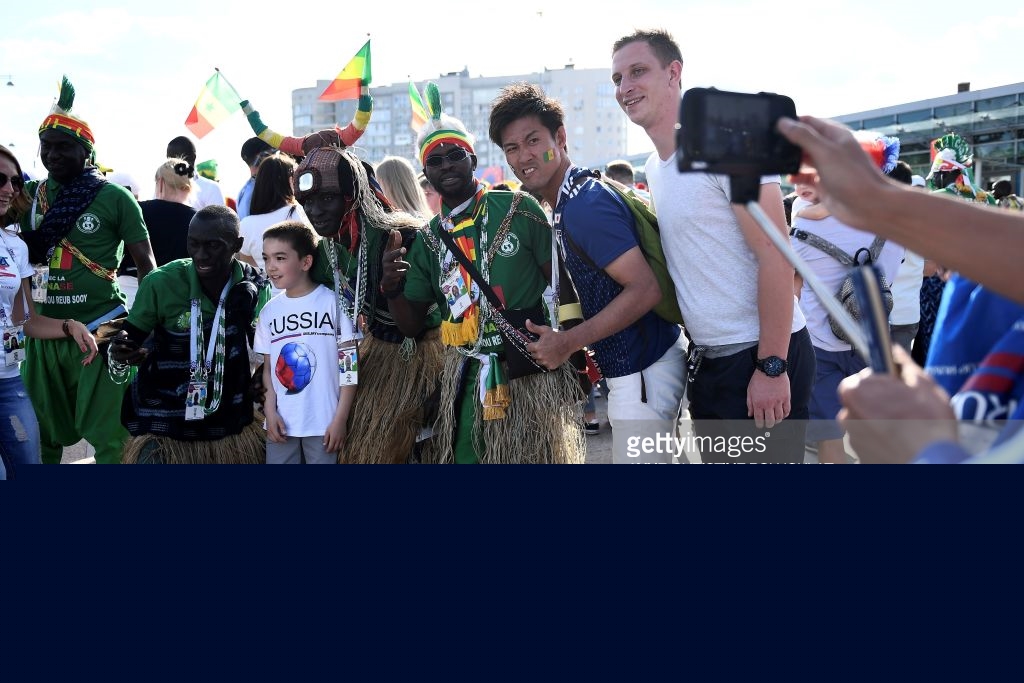 Japon Vs Sénégal : Les premières images au Stade avec Les supporters sénégalais