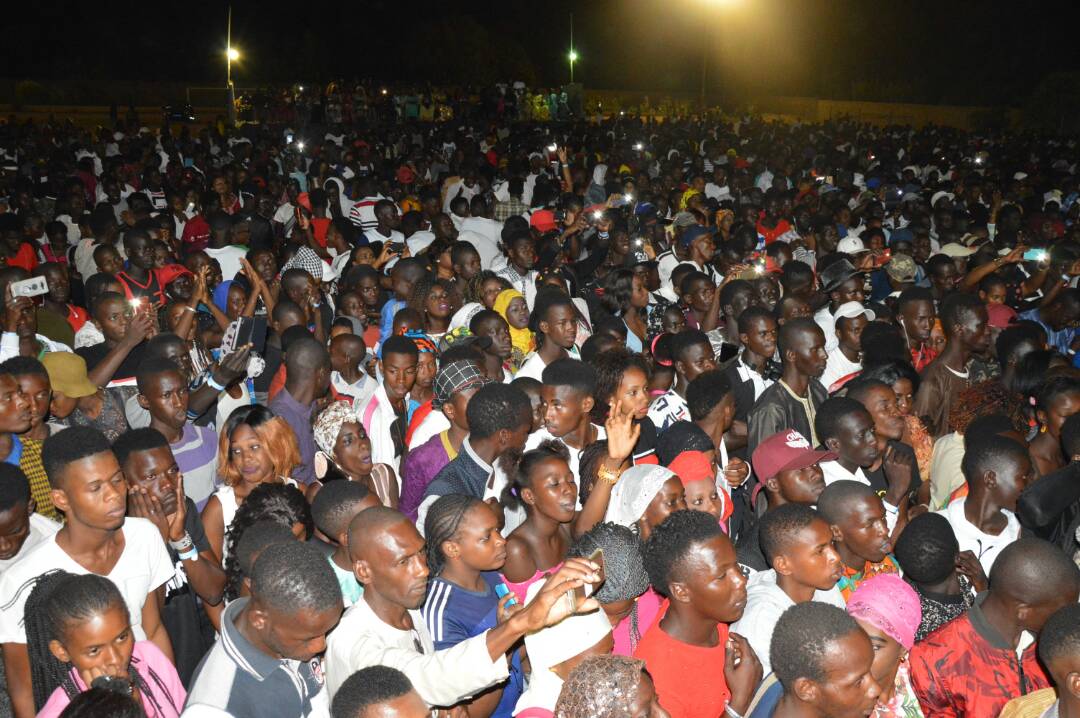 Les images du concert de Pape Diouf chez les sucriers à RICHAR TOLL.