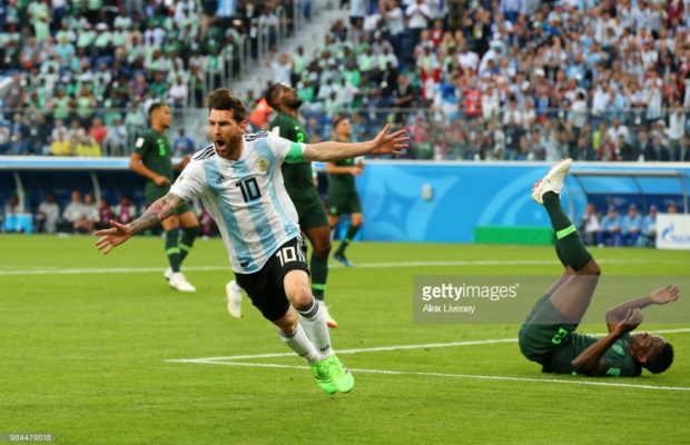 Le but sublime de Messi contre le Nigéria