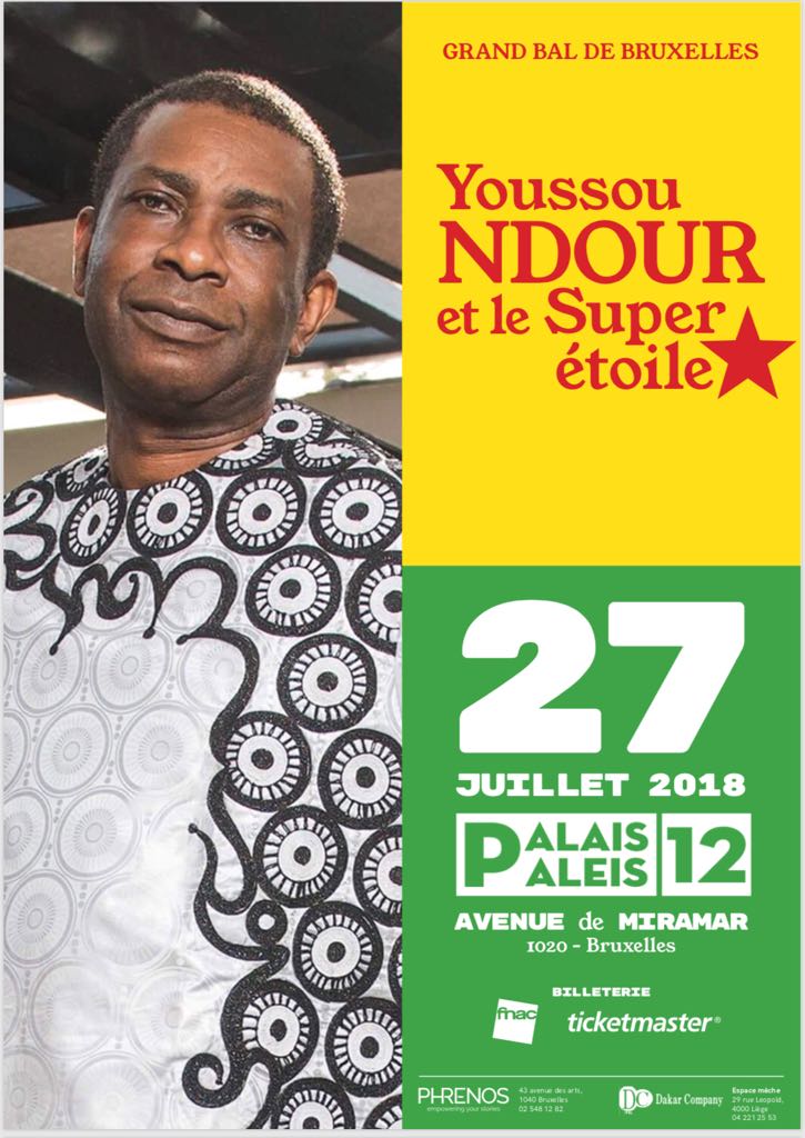Apres le succès du 30 Juin au CICES la méga star vous donne rendez-vous au Palais 12 à Bruxelles pour le Grand Bal Annuel.