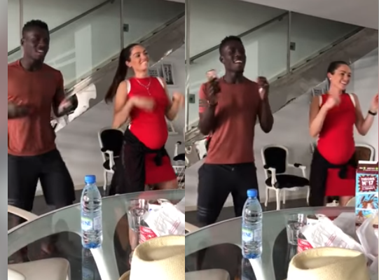 Idrissa Gana Guèye s’éclate avec son épouse, Enceinte