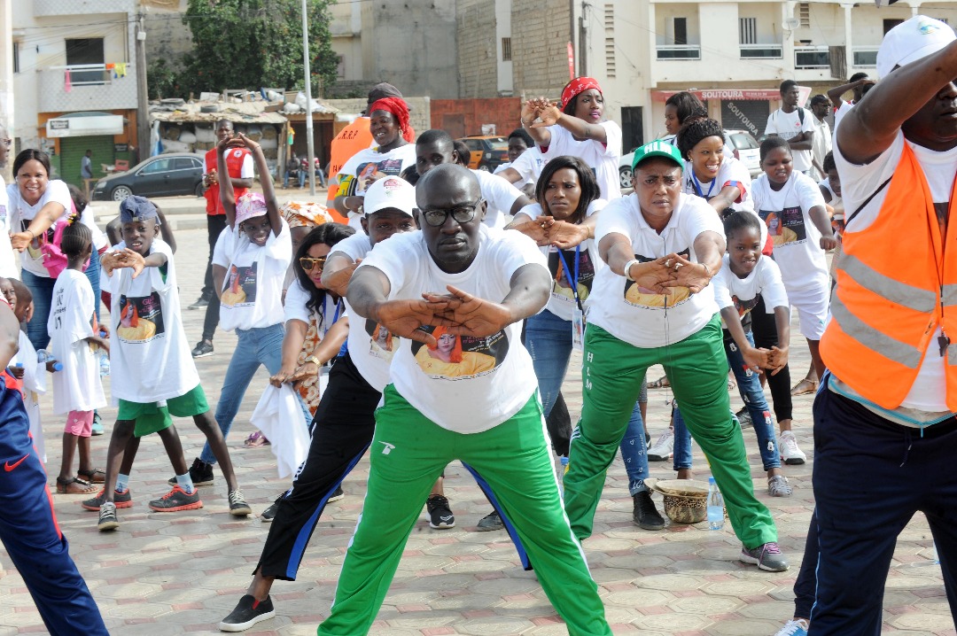 Le images de la randonnée pedestre du  festival Grand Yoff Jotna avec Guigui.