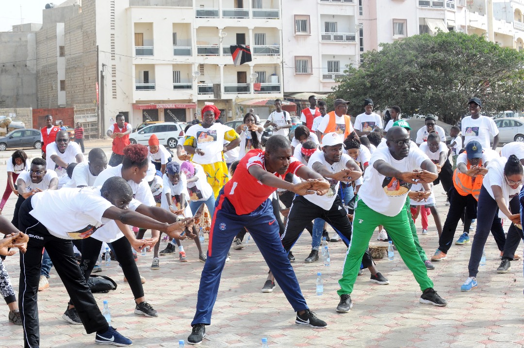 Le images de la randonnée pedestre du  festival Grand Yoff Jotna avec Guigui.