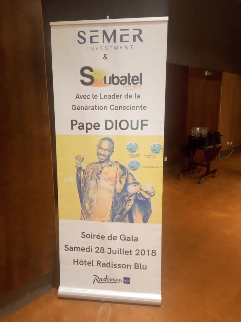 SUBATEL & SEMER INVESTISSEMENT : Lancement officiel du grand concert de Bercy le 13 octobre avec Pape Diouf au Radisson.