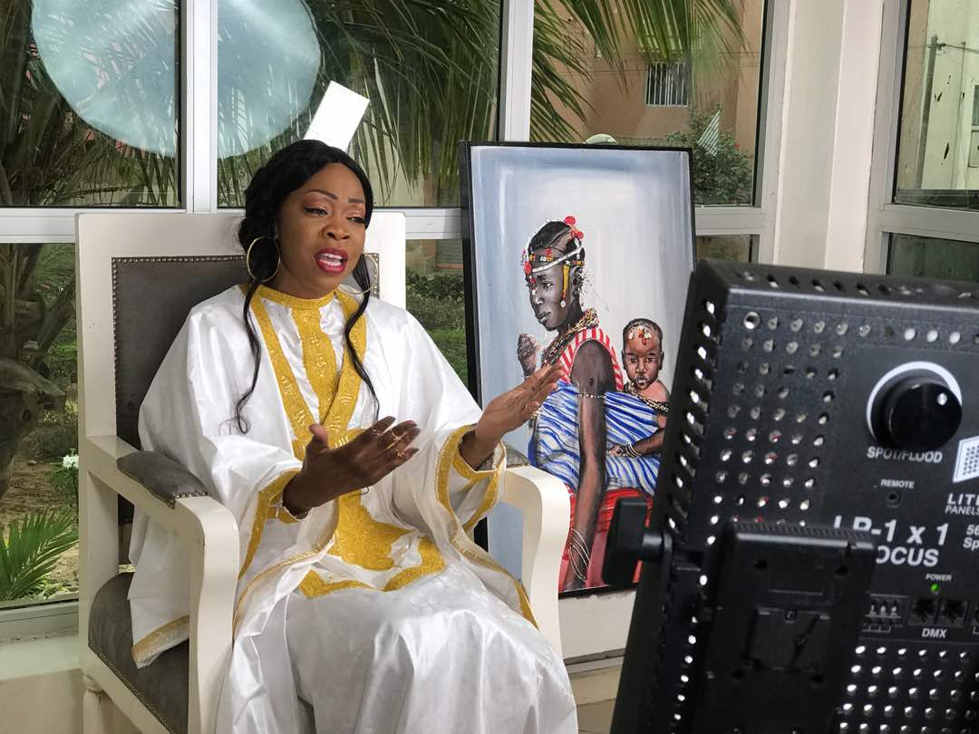 PHOTOS ET VIDEO: Teaser du tournage de la nouvelle vidéo explosive du futur Adja Aby Ndour. REGARDEZ