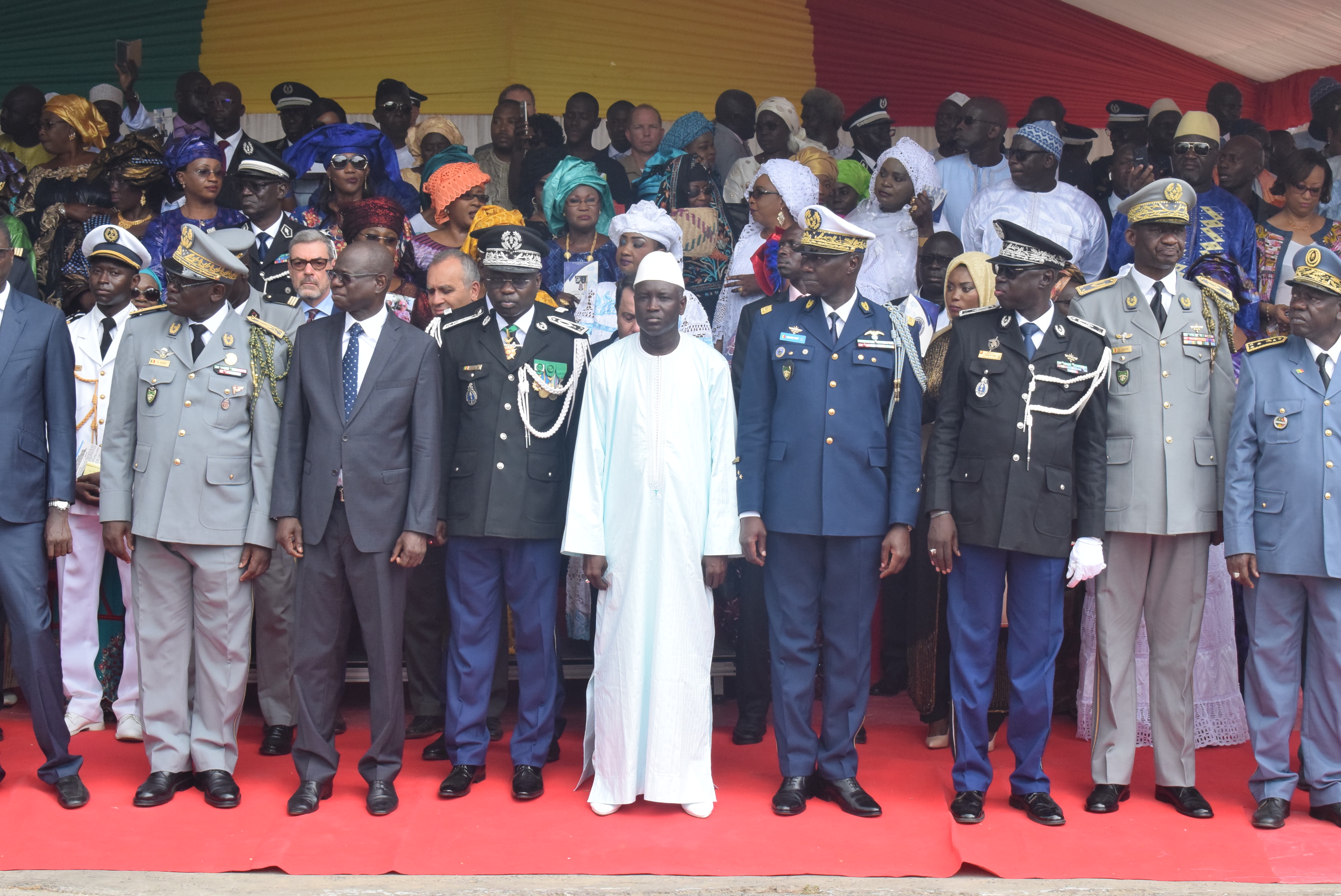 Installation de Cheikh Sène dans ses fonctions de nouveau Haut Commandant de la Gendarmerie nationale et Directeur de la justice militaire