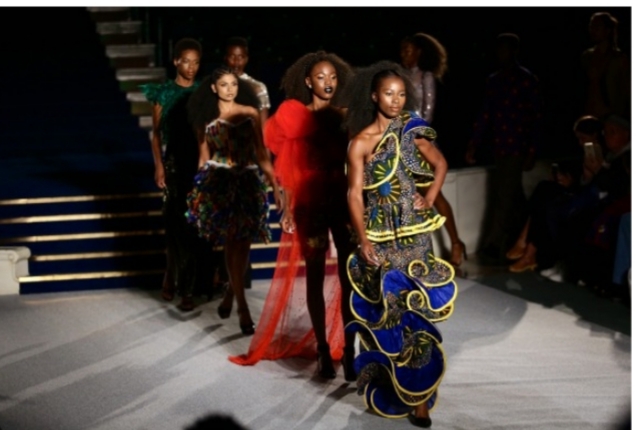 AFRICA FASHION WEEK DE LONDRES: Savourez la collection été de la  Sénégalaise de Luxembourg Awa Kermel.