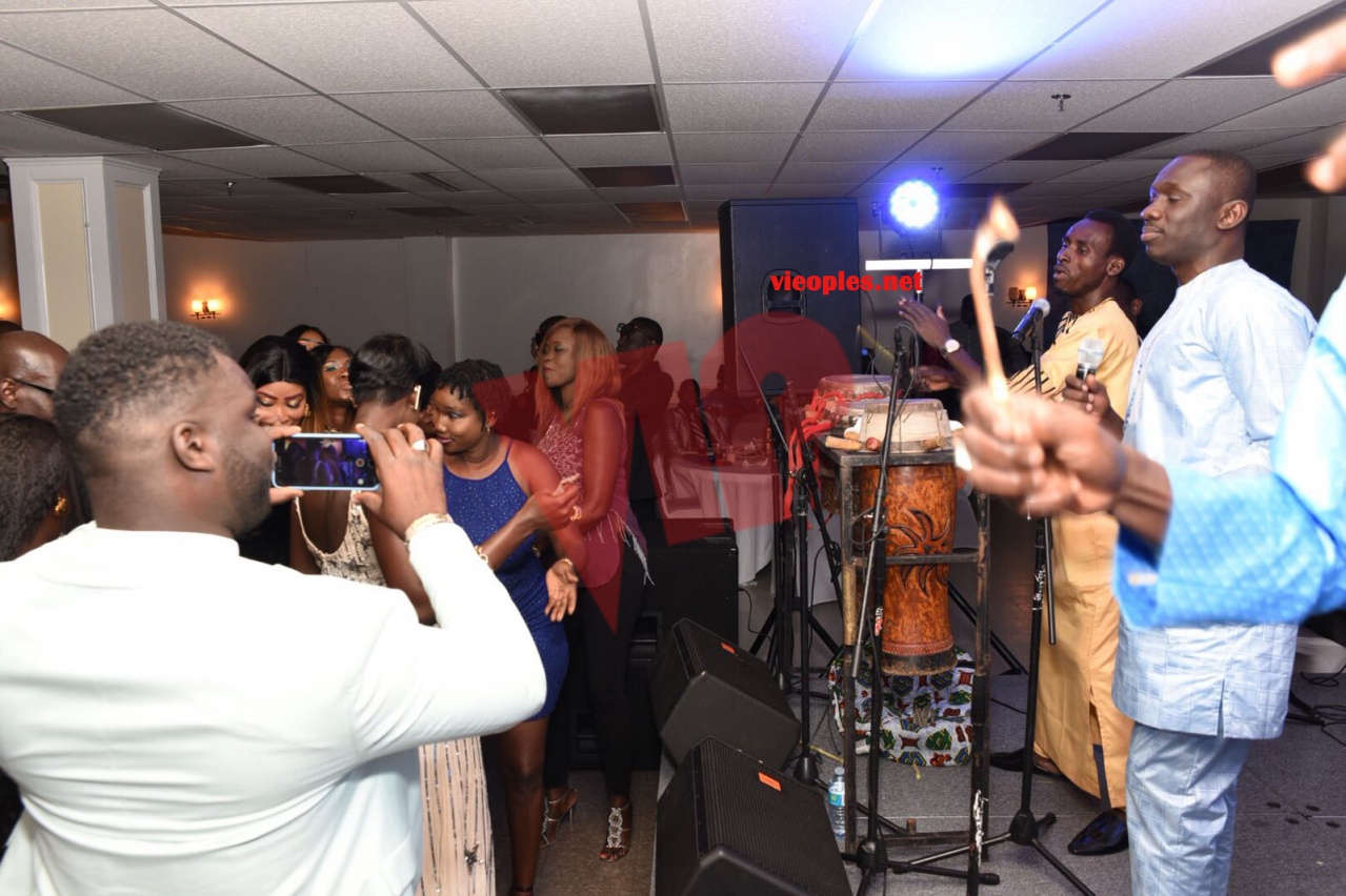 Pape Diouf dégage une forte chaleur devant l'ambassadeur à Washington avec New African Production
