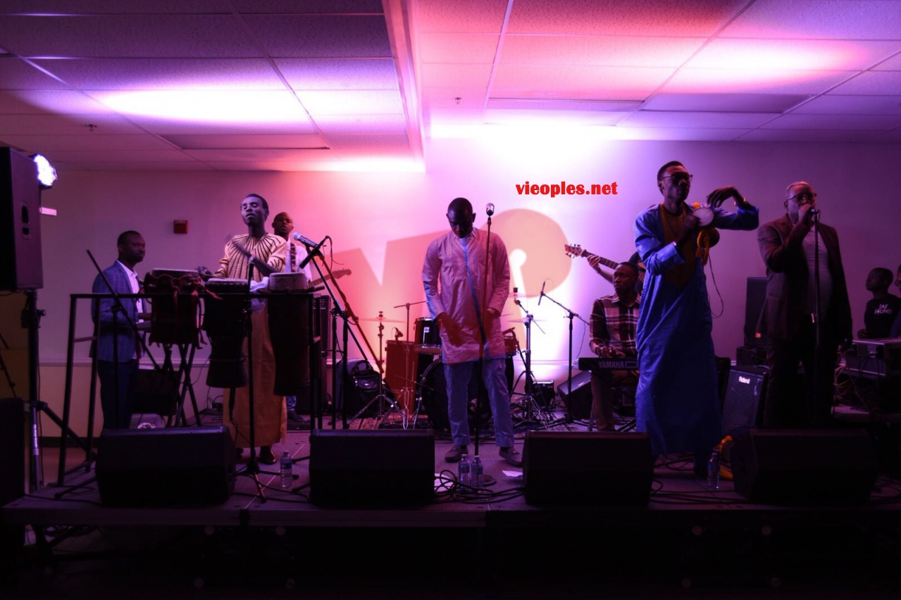 Pape Diouf dégage une forte chaleur devant l'ambassadeur à Washington avec New African Production