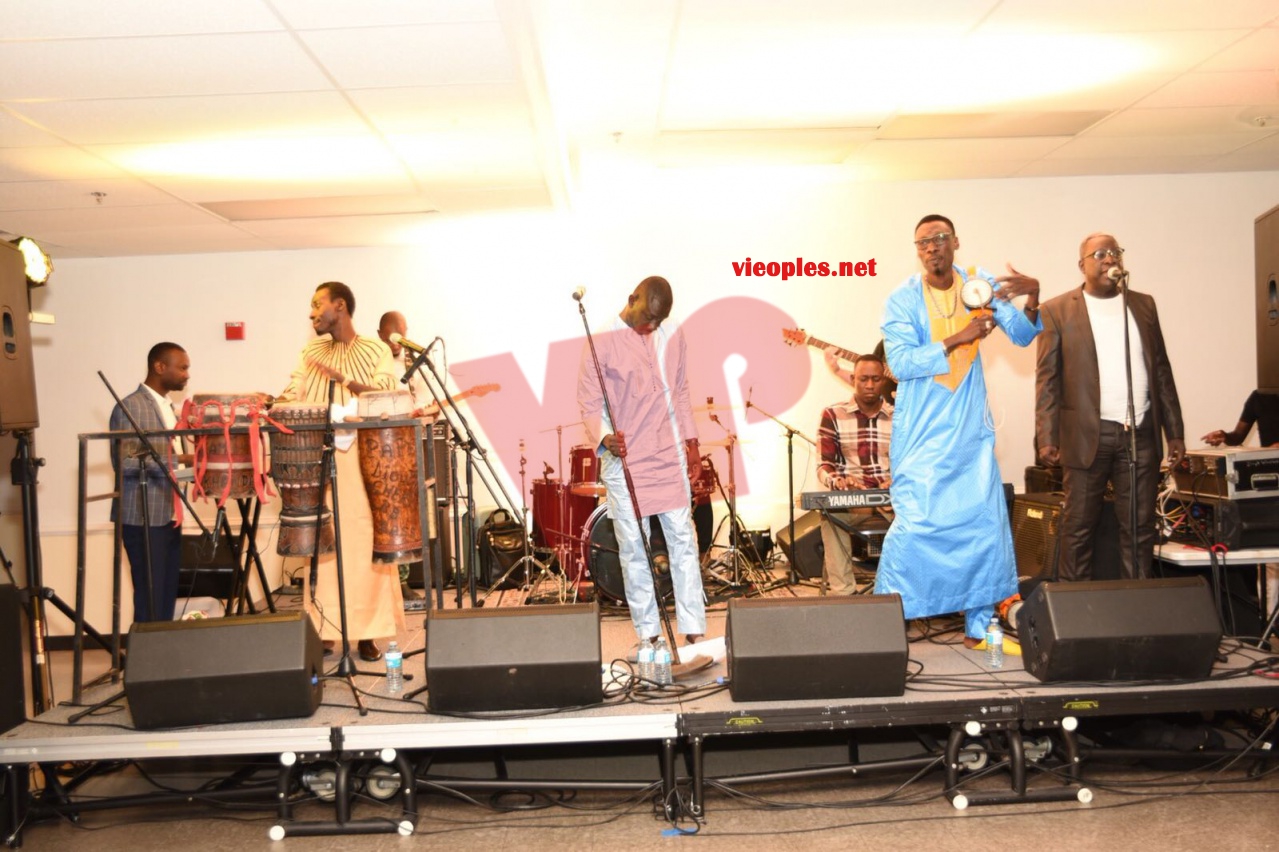 Pape Diouf dégage une forte chaleur devant l'ambassadeur à Washington avec New African Production