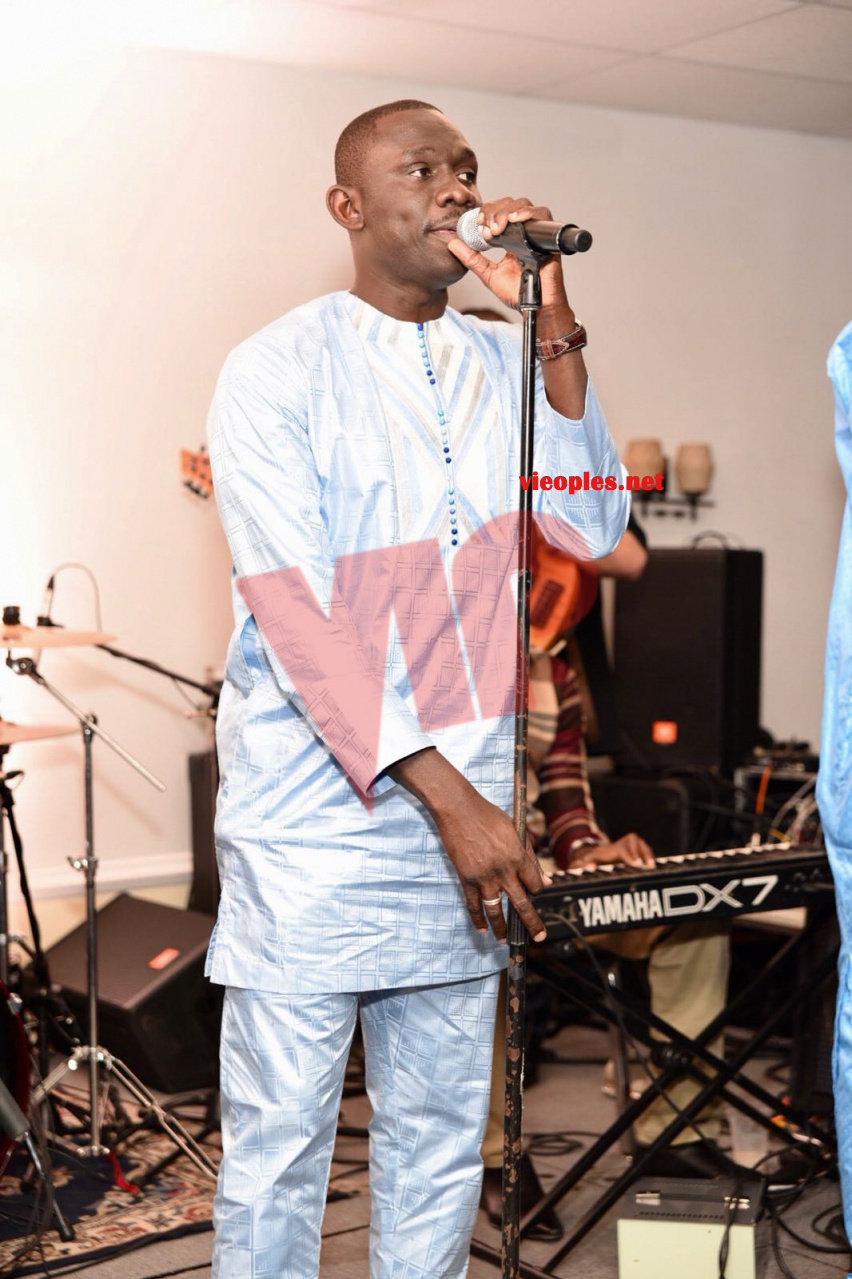 Pape Diouf dégage une forte chaleur devant l'ambassadeur à Washington avec New African Production