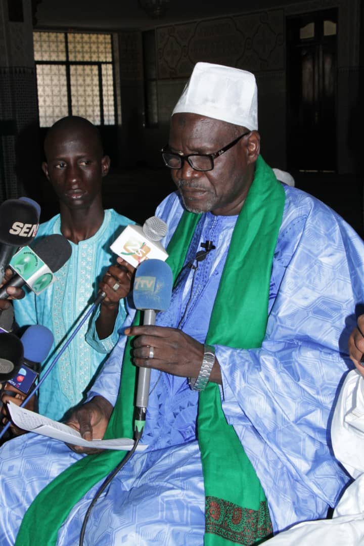 Les images de la prière de la Tabaski à la mosquée Omarienne ce 21 aout.