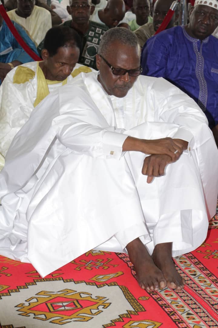 Les images de la prière de la Tabaski à la mosquée Omarienne ce 21 aout.