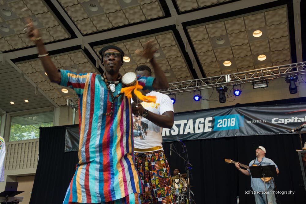 Quand le New African Production présente Pape Diouf au SUMMER STAGE de New York à la place Marcus Gravey. En images