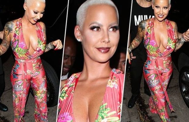 Amber Rose : Pour ou contre son maxi décolleté