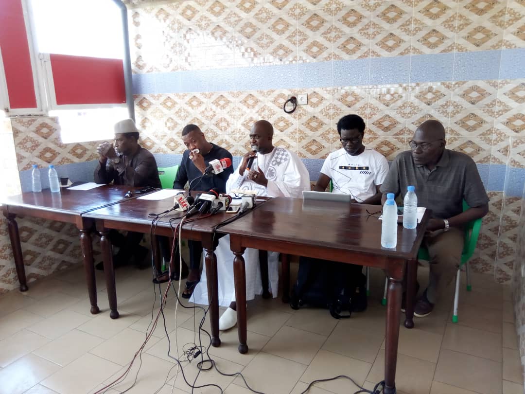 OMARTS face à la presse pour présenter le nouveau Directeur exécutif Mr TANGE TANDIAN.