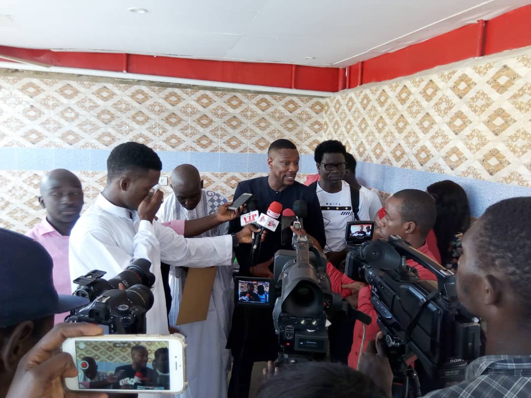 OMARTS face à la presse pour présenter le nouveau Directeur exécutif Mr TANGE TANDIAN.