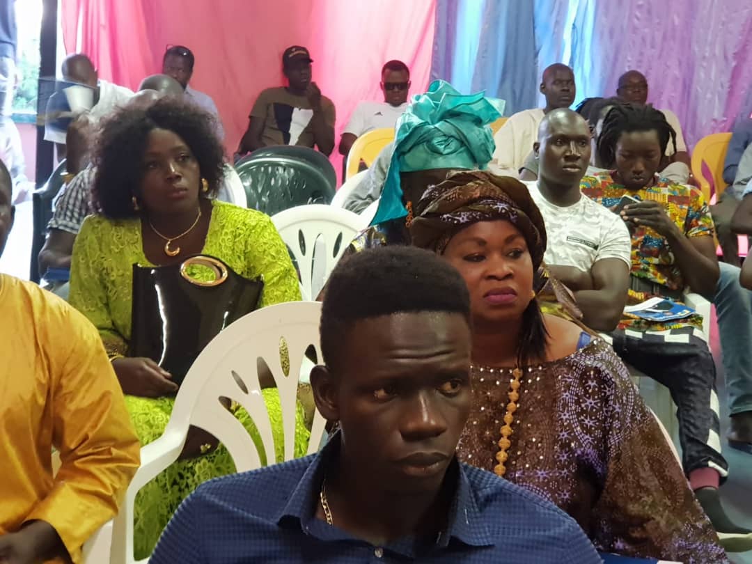Le Président Bougane Gueye en Italie.