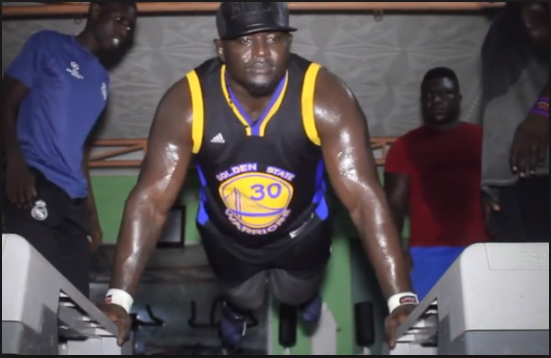 Modou Lô Vs Balla Gaye 2: Le lions de Guediawaye pète la forme, dévoile un physique d’athlète.