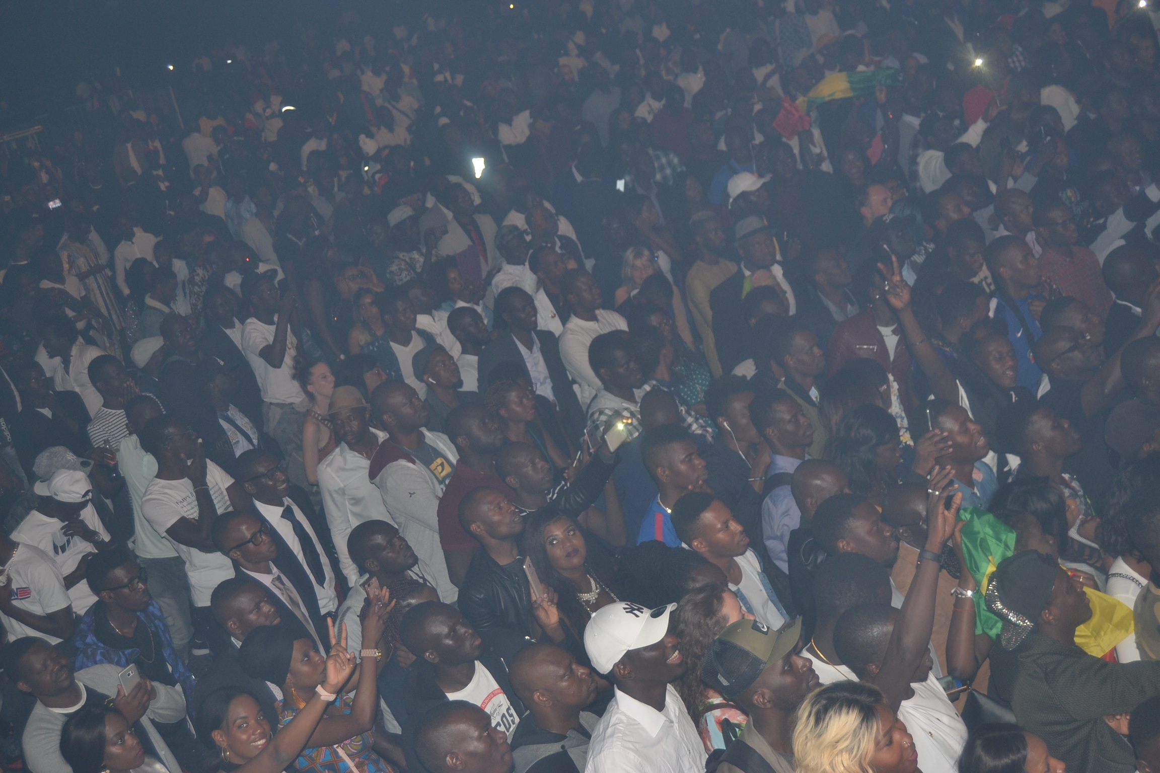 Les images du concert de Bercy avec Pape Diouf à Accor Hotel Aréna Paris Bercy le 13 octobre 2018. A vous de juger si il a réussit le pari de la mobilisation?