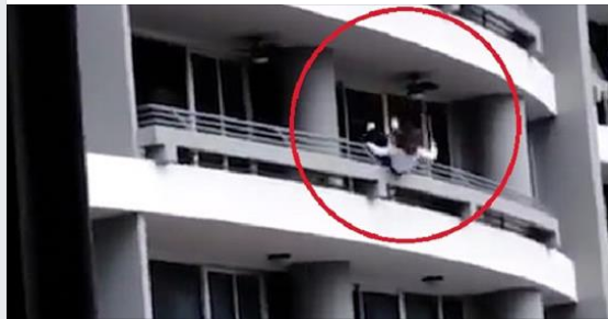 Elle chute du 27e étage en prenant un selfie, la vidéo de l’horreur !