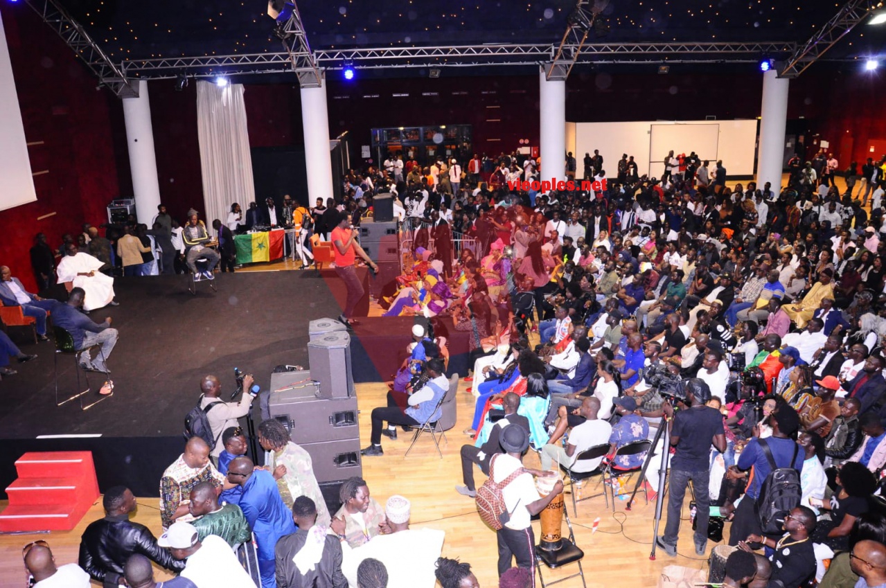 Les images du Face to Face Balla Gaye 2 Modou Lo au Dock Haussman de Paris.