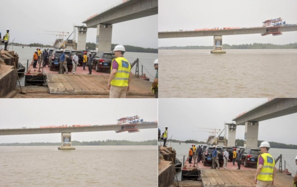 Le Pont de Farafégné sera ouvert à la circulation "dès janvier prochain", selon Macky Sall