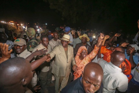 Macky Sall est arrivé à Kolda ce vendredi vers 14 heures