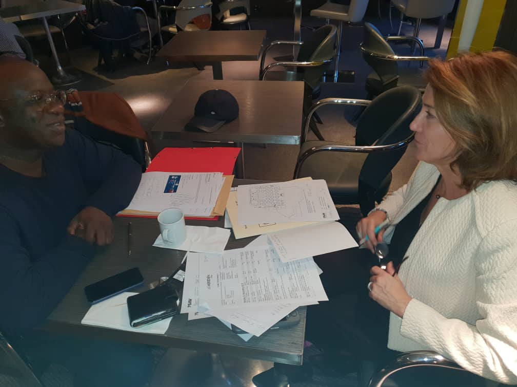 AFRICAN LEADER AWARDS CE SAMEDI 10 NOVEMBRE: Arrivés du président Mbagnick Diop et son staff à Paris