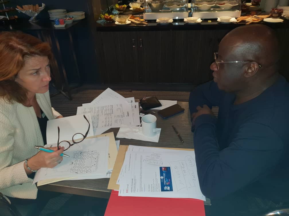 AFRICAN LEADER AWARDS CE SAMEDI 10 NOVEMBRE: Arrivés du président Mbagnick Diop et son staff à Paris