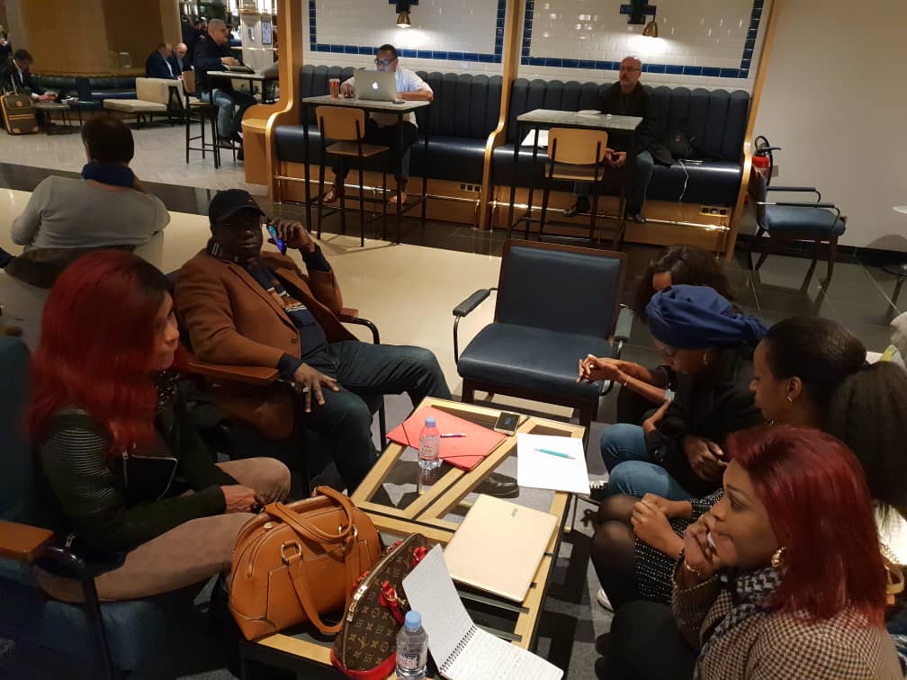 AFRICAN LEADER AWARDS CE SAMEDI 10 NOVEMBRE: Arrivés du président Mbagnick Diop et son staff à Paris