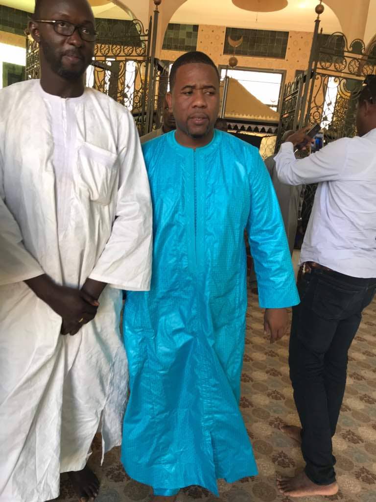 Le Président Bougane Gueye en tournée dans les cités religieuses.