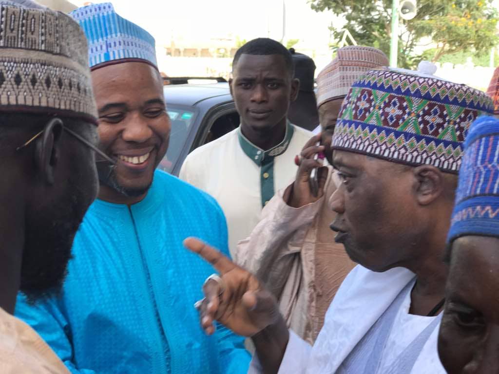 Le Président Bougane Gueye en tournée dans les cités religieuses.