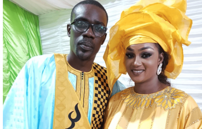 PHOTOS : Malick Diabou Seck et Adjia Astou de la 7 TV au Gamou des Almadies