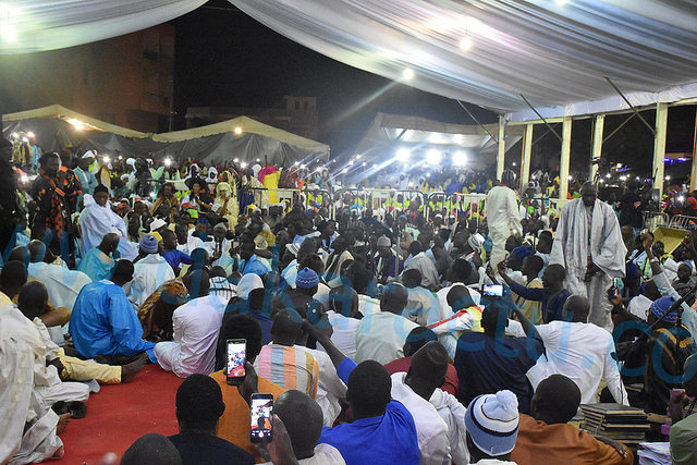 Les images de la célébration du Maouloud à la Mosquée Massalikoul Djinane