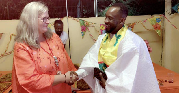 L’ambassade d’Allemagne en Mauritanie déroule le tapis rouge au designer et styliste Ziz Fashion