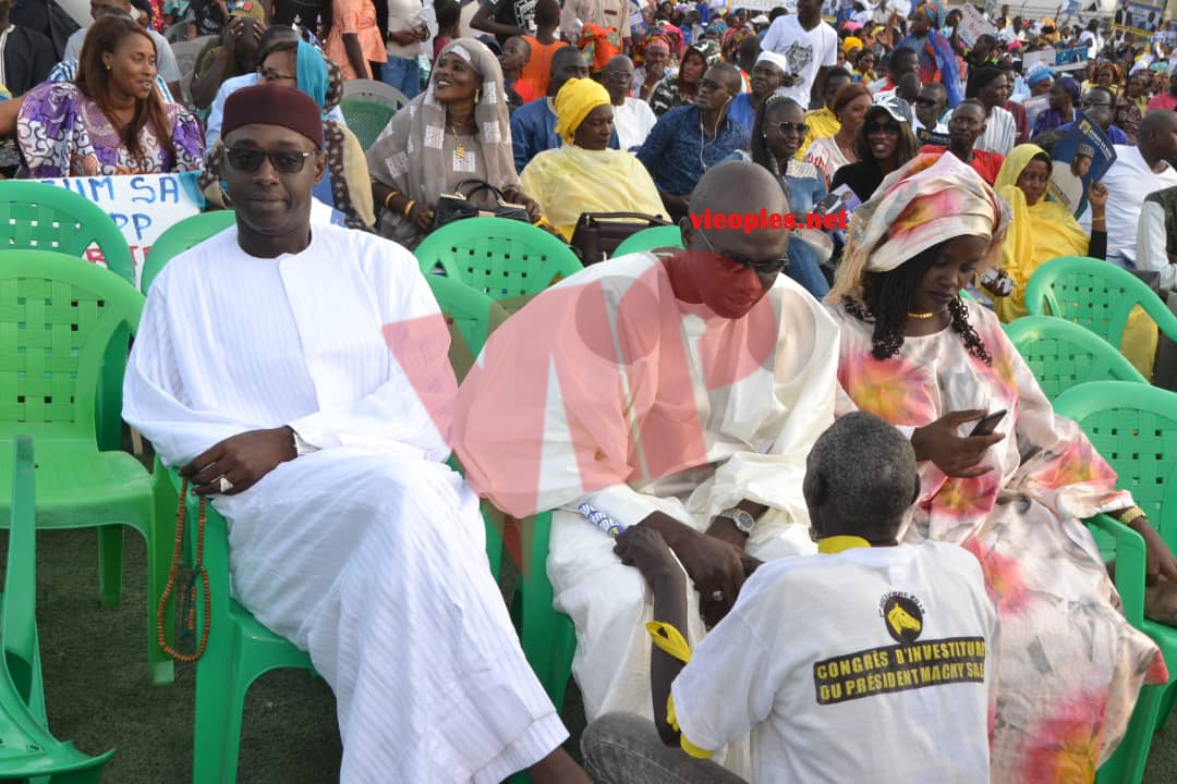 PARI DE LA MOBILISATION RÉUSSI:Les images de l'investiture du candidat de "GUEUM SA BOOP" Bougane Guéye au stade Amadou Barry.