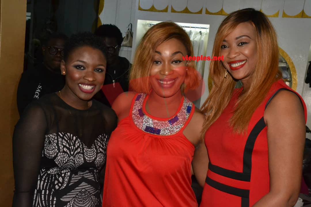 IMAGES: Quand les célébrités se donnent rendez-vous chez Adja OMBELICO  à la rencontre de l'artiste Ivoirienne Josey.