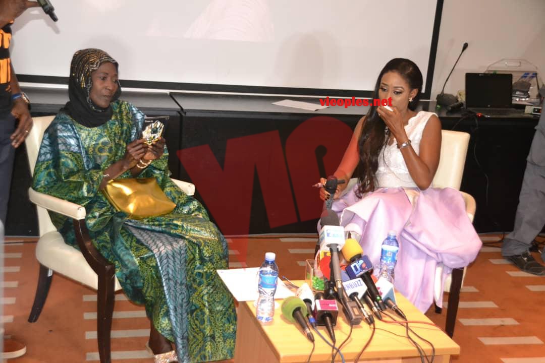 Lancement "PUISSANCE 3", EN IMAGES QUEEN BIZ FACE A LA PRESSE .