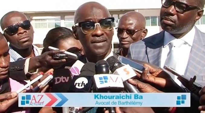 Son fils inculpé pour vol en réunion, Me Khoureïchi Bâ s’indigne