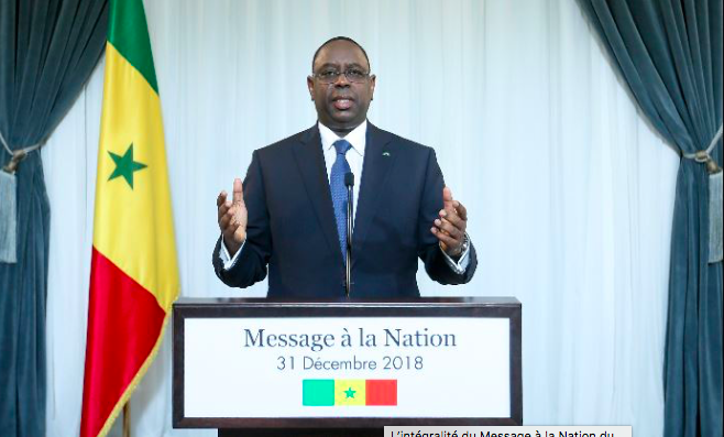 L’intégralité du Message à la Nation du Président de la République Macky Sall à l’occasion du nouvel An