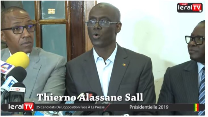 Vidéo - Thierno Alassane Sall : "Macky Sall se prétend être un guerrier, mais, ce n'est pas le cas"