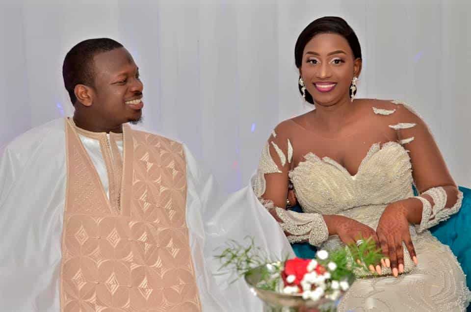 Photos : Clédor Sall, le fils d'Aïssata Tall Sall s'est marié avec une belle nymphe