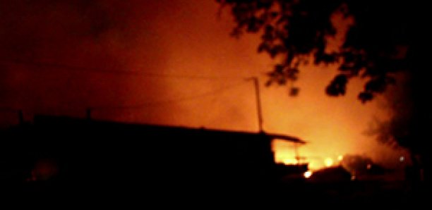 Bambey : 21 cases ravagées dans un incendie à « Ngouye Diogou »