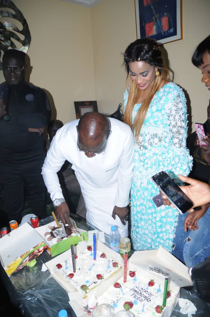 Anniversaire privé: Le président du MEDS Mbagnick Diop souffle une bougie de plus.