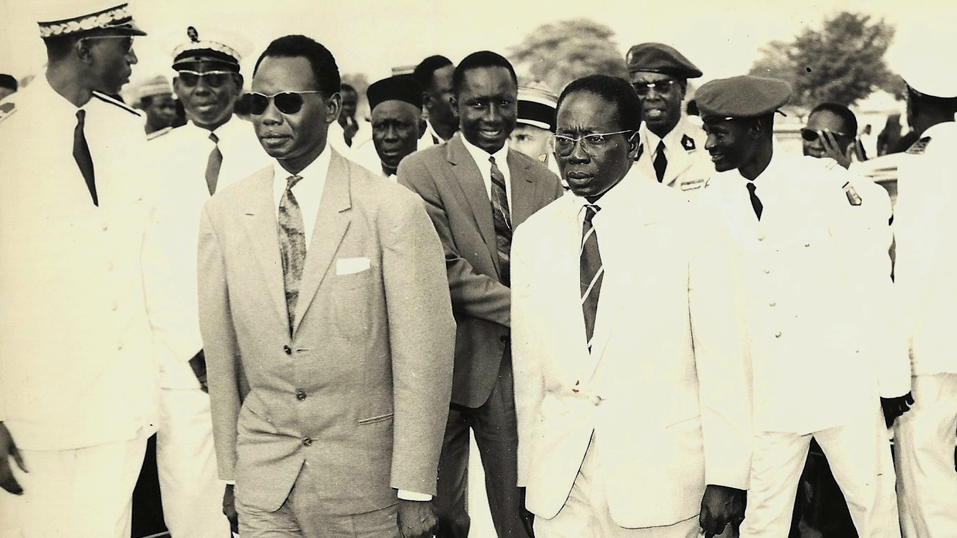 Archives photo : Mamadou Dia, Valdiodio Ndiaye et Léopold Sédar Senghor Rédigé par leral.net le Vendredi 25 Janvier 2019 à 14:53 | |