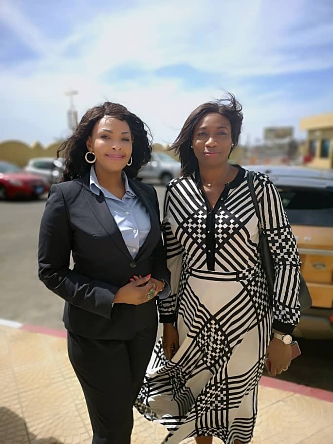 Complicité entre deux notaires très réputées, Me Tamaro Seydi DIALLO et Me Aissatou Sow BADIANE
